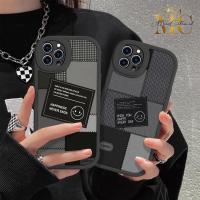 ราคา Hitam Ss818 SS819 BLACK SMILEY MOTIF SILICONE SOFTCASE สําหรับ IPHONE 6 6+ 7+ 8 8+ X XS XR 11 12 PLUS PRO MAX MC644 (26958886923)