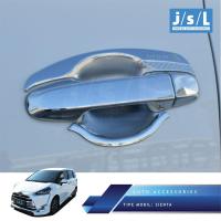 ราคา มือจับด้านนอก Toyota Sienta Elegant Chrome/JS อุปกรณ์เสริม Toyota Sienta (41474572882)