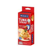 ราคา ซีเล็คทูน่าสเปรด+แครกเกอร์ สไปซี่มาโย 75 กรัม SEALECT TUNA SPREAD+CRACKER SPICYMAYO 75 G. อาหารกระป๋อง Daily (40801061904)