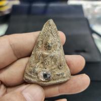 ราคา พระพุทธชินราชเนื้อชิน ติดเม็ดพระธาตุ กรุดอยไซ (40567413908)