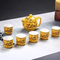 ราคา ชุดน้ำชาจีน ลายมังกร (12876835316)