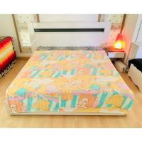 ราคา ผ้าห่มนวม ขนาด 6ฟุต สีเหลืองลายการ์ตูน มือสองขายตามสภาพ สินค้าญี่ปุ่น-เกาหลีแท้ (24603129295)