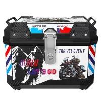 ราคา กล่องท้ายมอเตอร์ไซค์ 50L กล่องท้ายมอเตอร์ไซค์ กล่องท้ายรถ motorcycle bag กล่องหลัง ท้ายรถมอเตอร์ไซค์ (27812328989)