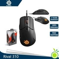 ราคา SteelSeries Rival 310 gaming mouse 12,000 CPI TrueMove3 optical sensor-fire button-RGB lighting (26052529439)