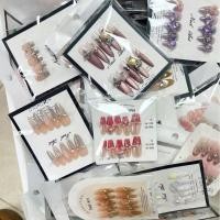 ราคา เล็บปลอมสำเร็จรูป เล็บปลอมสำเร็จรูปเจ Pure Hand-Wearling เล็บ Orphans ขายส่งเล็บ High-End Feeling Tik Tok Live สไตล์เดียวกัน Stall Cats Eye Clearance (56352176212)