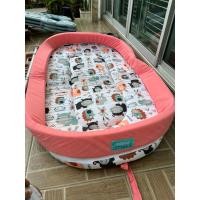 ราคา ถูกและดีที่นอนเด็ก camera baby พร้อมมุ้งกันยุงลายสัตว์ (มือสอง) (28226900827)