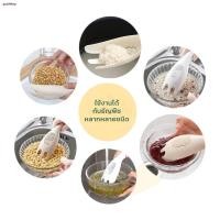 ราคา จัดส่งจากประเทศไทย♝♀KUDSUN ที่ซาวข้าว ที่กรองอาหาร ซาวข้าว หรือ ที่ซาวข้าวสาร ธัญพืช มีรูระบายน้ำทำจากพลาสติก PP มีด้ามจ (18034927460)