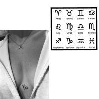 ราคา รอยสักพื้นฐานครั้งสุดท้าย 5-7 วัน รอยสักชั่วคราว Zodiac aries taurus gemini มะเร็ง leo virgo libra scorpio สติ๊กเกอร์รอยสัก - SETZO (50451565596)