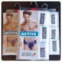 ราคา ROSSO รุ่น Active สีขาว ขอบ ROSSO 1 แพ็ค 3 ตัว (15738958053)