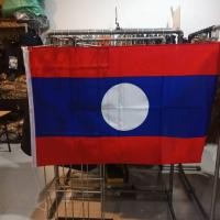 ราคา LAOS ลาว International ธง ธงผืน ธงนานาชาติ นานาชาติ งานผ้า INK JET Made in THAILAND ไรท์สาระกับครูแว่น Tec40store (29308030145)