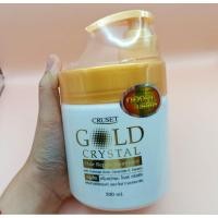 ราคา Cruset hair repair treatment ครูเซ็ท โกลด์ คริสตัล แฮร์ รีแพร์ ทรีทเม้นท์ 500 มล. (21873499209)