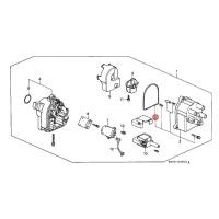 ราคา ปะเก็นฝากะลา ปะเก็นฝาครอบจานจ่าย Honda ยุค 90 แท้เบิกศูนย์ (25808536150)