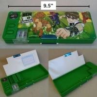 ราคา กล่องดินสอแม่เหล็กเปิดได้ 2 ด้าน มีเหลากบในตัว BEN10 เบนเทน (1271208582)