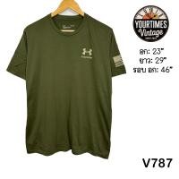 ราคา เสื้อยืดมือสอง เสื้อยืดคัดเกรด เสื้อยืด Under Armour ของแท้ (43563683746)