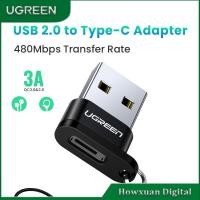 ราคา UGREEN อะแดปเตอร์ USB C เป็น USB A อะแดปเตอร์ถ่ายโอนข้อมูลตัวแปลงหญิงเป็น USB ตัวผู้ (40257312560)