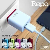 ราคา BLL E301 หัวชาร์จคุณภาพสูง 1A แถมสายชาร์จ Micro USB ของแท้ 100% (1136909549)