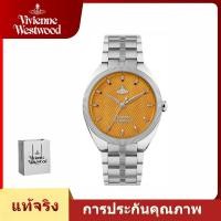 ราคา Vivienne Westwood watch กลไกคาเวิร์ต สายนาฬิกาสแตนเลสสตีล หน้าปัดสีส้ม (45502027827)