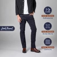 ราคา กางเกงชิโนผู้ชาย ทรงกระบอกเล็ก Jack Russel Klassik J-3006/BLU Slim Fit Blue (42620963777)