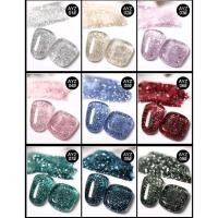 ราคา (AYZ) สีแฟลชกากเพชร สีเจลทาเล็บ ยาทาเล็บเจล ASฝาแหลมขวดแดง (23918896642)