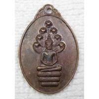 ราคา เหรียญ พระนาคปรก หลวงพ่อหิน วัดสำราญ จ.ลพบุรี สร้างปี 2525 (6040257729)