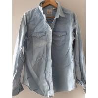 ราคา เสื้อเชิ้ตยีนส์ ยี่ห้อ levi size l ซื้อจาก outlet (23716016282)