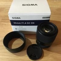 ราคา Sigma 30mm f1.4 DC DN [Sony] มือสอง (4934886496)