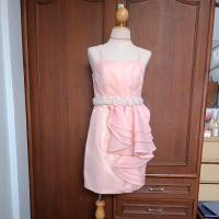 ราคา เดรสออกงานสีส้ม เดรสสายเดี่ยวหรือเกาะอก (25863155761)