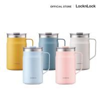 ราคา (แถมขวดน้ำเด็กมีหลอด129฿) LocknLock แก้วน้ำเก็บอุณหภูมิ Metro Mug ความจุ 600 ml. รุ่น LHC4282 แก้วน้ำ2ชั้น (22917137950)