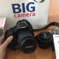 ราคา กล้อง Canon 750D+เลนส์ 2ชิ้น(มือ2) สภาพ98% (4957787987)