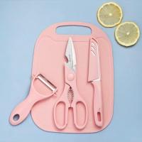 ราคา ชุดมีดปอกผลไม้ เซรามิค 4ชิ้น พกพาง่าย มีดผลไม้ กบไสแตงโม เขียง ชุดมีปอกผลไม้ มีอุปกรณ์4 ชิ้น พร้อมส่ง (50752436420)