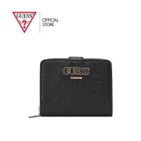 ราคา GUESS กระเป๋าสตางค์ รุ่น AG911350 HOLLEY SLG FOLDOVER ZIP สีดำ (25352407191)