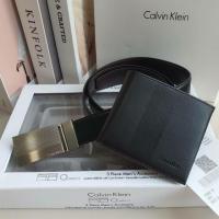 ราคา กระเป๋าสตางค์ พร้อมเข็มขัด Calvin klein กระเป๋าสตางค์ด้านหน้าประดับชื่อแบรนด์ (4238610383)