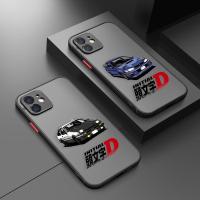 ราคา เคสโทรศัพท์มือถือ เนื้อแมตต์ ลายการ์ตูนอนิเมะ Initial D Sports Racing Car สําหรับ Apple iPhone 15 14 11 12 13 Pro Mini XS X Max XR 7 8 6 6S Plus SE 2020 2022 (19586482248)
