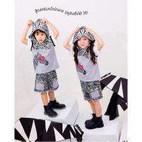 ราคา Haus&Lyn ชุดเซ็ทเสื้อ แขนสั้น กางเกงขาสั้น มีฮุ้ด ลายม้าลาย หูม้าลายตั้งได้ ผ้านุ่มใส่สบาย ผ้ายืด (29117469733)