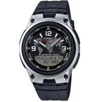 ราคา Casio นาฬิกาข้อมือ สายเรซิ่น รุ่น AW-80-1A2VDF/หน้าดำ (63550899)