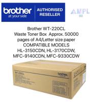 ราคา ❃Genuine Brother WT-220CL Original Waste Toner Box for HL-3150CDN,HL-3170CDW,MFC-9140CDN,MFC-9330CDW WT220CL WT220 WT 22 (16278284805)