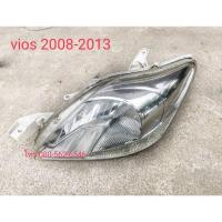 ราคา ของเเท้ ไฟหน้าวีออส 2007-2012 ไฟหน้าvios 2008-2013 รุ่นโครเมียมขอบรมดำ ไฟหน้าวีออส 2010 วีออส 2011 vios2012 (10520450318)