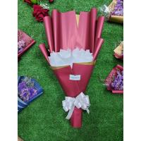 ราคา ช่อเปล่า สีแดง แถมที่ใส่ธนบัตร 15 ใบ #ช่อใส่ธนบัตร#ช่อเปล่า #ช่อดอกไม้ #ช่อปัจฉิม #ช่อธนบัตร (7442555895)