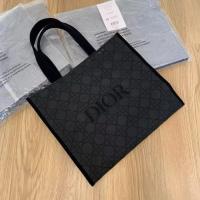 ราคา Dior Shopping Bag แท้ สีดำ ใบเดียวจบทุกลุคส์ จุของได้เยอะ เหมาะแก่การถือได้ทุกวัน (53101946883)
