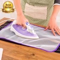 ราคา 40x60 cm. ตาข่ายรองรีด ที่รองรีดผ้า ตาข่ายรีดผ้าเพื่อป้องกันฉนวนป้องกันเบาะ...ร้อนเสื่อบ้านรีดผ้าตาข่ายขาว (404397127)