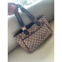 ราคา กระเป๋า Gucci Sherry Line GG Canvas คล้องไหล่ มือสอง ของแท้ (25564706410)