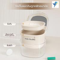 ราคา กล่องใส่รีเทนเน กล่องแช่ฟันปลอม กล่องรีเทนเนอร์จัดฟัน กล่องจัดเก็บฟันปลอม พกพาง่าย (44074890715)