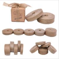 ราคา ริบบิ้นผ้ากระสอบ สไตล์วินเทจ ขนาด 1.5 ซม. 2 ซม. 2.5 ซม. 3 ซม. 3.8 ซม. ยาว 10 เมตร ต่อม้วน (18409934099)