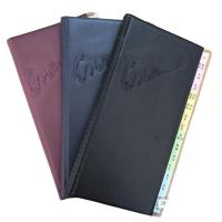 ราคา สมุดจดเบอร์โทรศัพท์ 0099 ปกหนังอย่างดี ขนาด 10.5 x 18ซม. ภาษาไทย (26608915090)