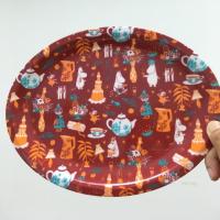 ราคา จานเปลเมลามีน Moomin (1583066465)