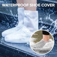ราคา ฝาครอบรองเท้ากันน้ํา Rain Rain Rainy Day Anti Slip สวมใส่หนาสําหรับ Better Grip ป้องกันรองเท้า (29433004798)