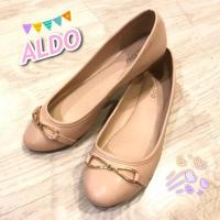 ราคา รองเท้า Aldo flat สีเบจ size 37 ของแท้100% (2754849706)