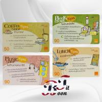 ราคา (ของสะสม) บัตรเติมเงินเก่า orange ชุด tips (10137738163)