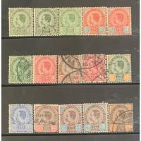 ราคา แสตมป์รัชกาลที่5ชุด3 ใช้และไม่ใช้งาน ขาดดวง 14สตางค์ถึงครบชุด (24534645178)