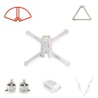 ราคา Mi Drone 4k Version Spare Parts Baldes Frame Set Landing Motor Body Shell Battery Propeller Guard WIFI Receiver JDLS (20240983177)